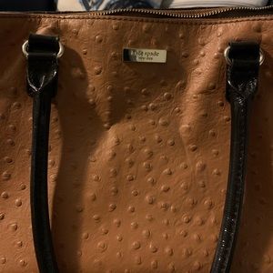 Kate Spade ostrich skin pattern purse